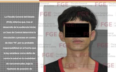 OBTIENE FGE VINCULAR A PRESUNTO NARCOMENUDISTA, TRAÍA CONSIGO METANFETAMINA