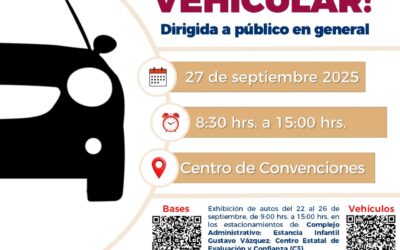 CONVOCA SECRETARÍA DE FINANZAS A LA SUBASTA VEHICULAR 2025