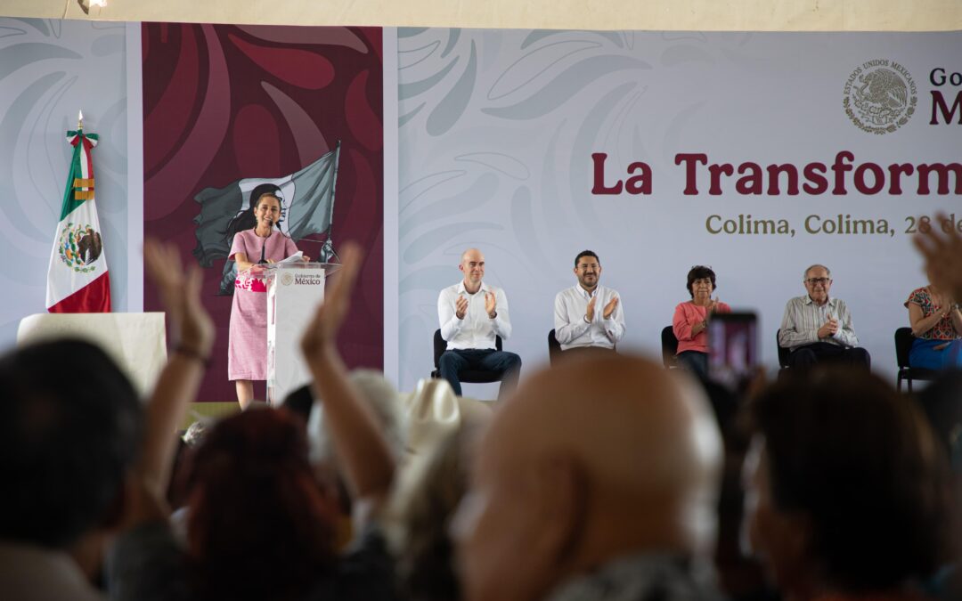 LA TRANSFORMACIÓN QUE IMPULSA LA PRESIDENTA CLAUDIA SHEINBAUM AVANZA EN COLIMA: INDIRA VIZCAÍNO