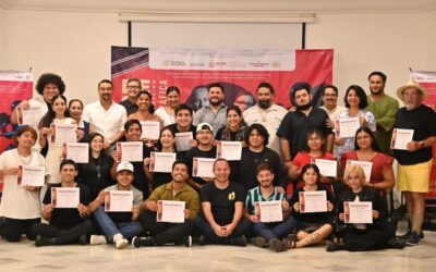 ESTUDIANTES DE ARTES VISUALES PARTICIPAN EN RESIDENCIA EN FORMACIÓN CINEMATOGRÁFICA