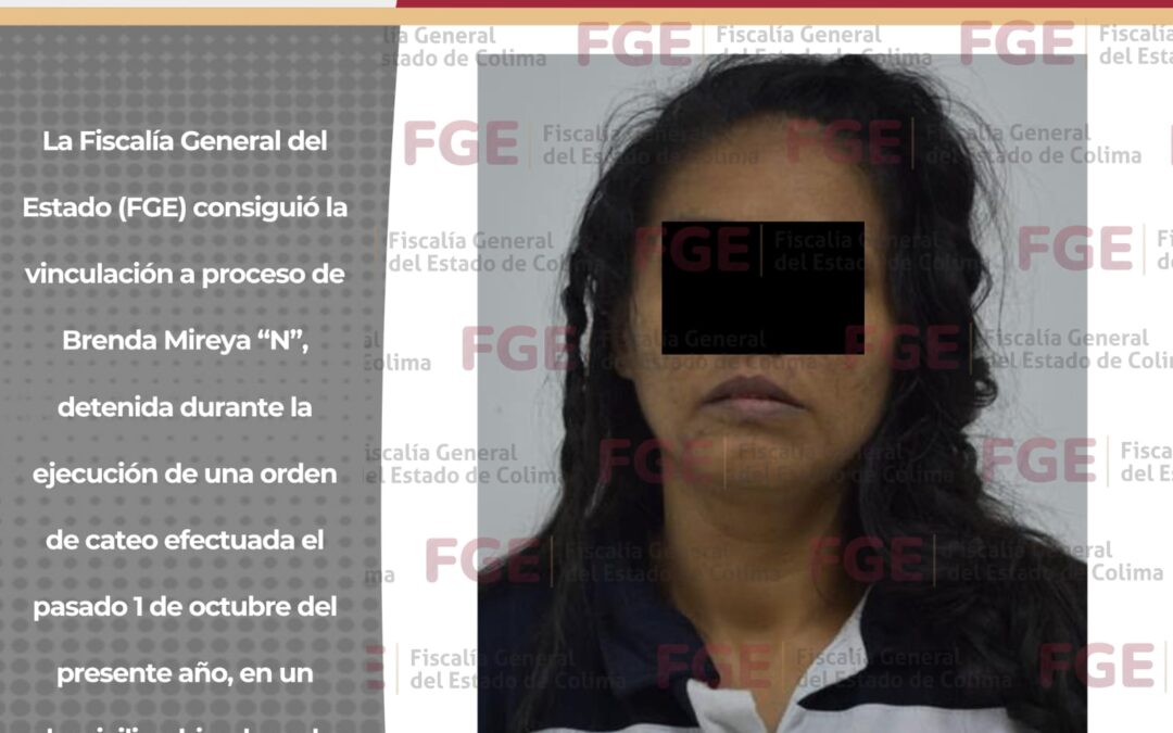 FGE ASEGURA NARCÓTICO DURANTE CATEO Y LOGRA VINCULACIÓN DE MUJER EN COMALA