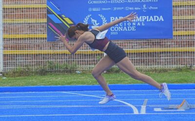 YARETZI CRISTÓBAL LOGRA ORO PARA COLIMA EN PARA ATLETISMO, EN AGUASCALIENTES