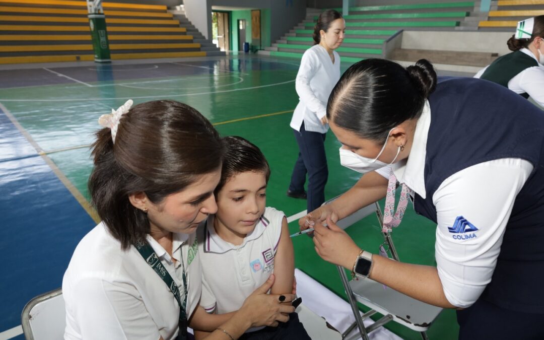 IMPLEMENTA SALUD COLIMA ESTRATEGIA PARA RECUPERAR COBERTURAS DE VACUNACIÓN