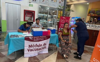 SECTOR SALUD INSTALA 17 MÓDULOS DE VACUNACIÓN CONTRA SARAMPIÓN EN COLIMA, VILLA DE ÁLVAREZ, TECOMÁN Y MANZANILLO