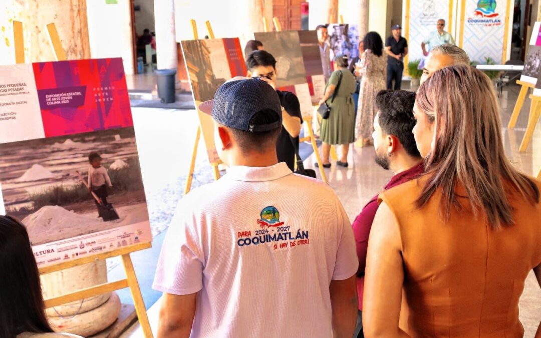 MUESTRA ESTATAL DE ARTE JOVEN CONTINÚA EN COQUIMATLÁN SU ETAPA ITINERANTE