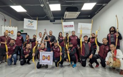 INCODE ABANDERA A DELEGACIÓN COLIMENSE QUE PARTICIPARÁ EN JUEGOS NACIONALES DE DEPORTES AUTÓCTONOS, EN MORELOS