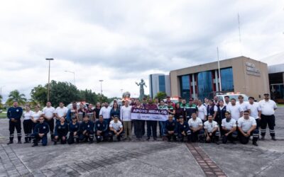 GOBIERNO DEL ESTADO DE COLIMA APOYARÁ A FAMILIAS DAMNIFICADAS POR LLUVIAS E INUNDACIONES; PERSONAL DE UEPC, SALUD Y BIENESTAR VIAJA A HIDALGO