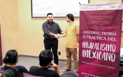 COMENZÓ EL TALLER INTENSIVO SOBRE MURALISMO MEXICANO EN EL MUSEO PALACIO DE GOBIERNO DE COLIMA
