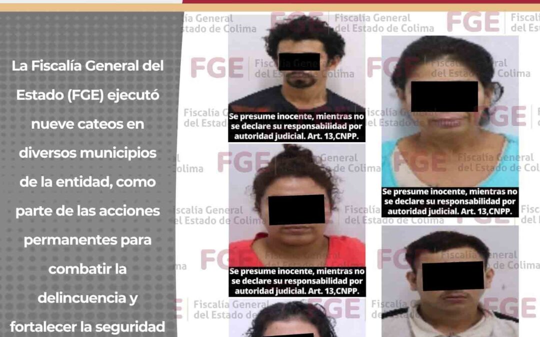 EN CATEOS DETIENEN A CINCO PERSONAS Y DECOMISAN VARIOS ENVOLTORIOS CON NARCÓTICOS