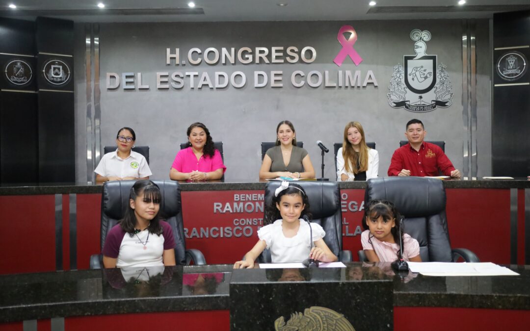 CONMEMORAN EN EL CONGRESO DE COLIMA EL “DÍA INTERNACIONAL DE LA NIÑA” 2025