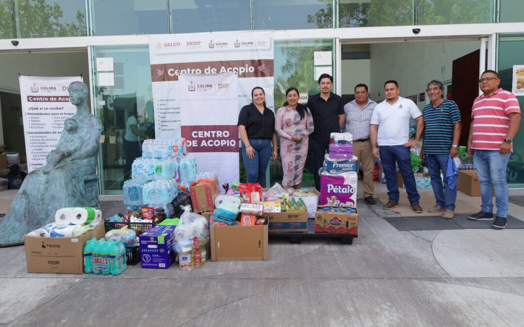 CONGRESO ENTREGA AL DIF DONATIVOS DE LEGISLADORES, TRABAJADORES Y CIUDADANÍA PARA DAMNIFICADOS POR INUNDACIONES