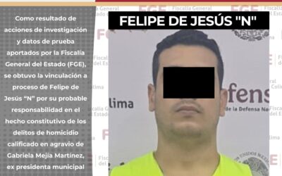 JUEZA DE CONTROL VINCULA A PROCESO A SUJETO QUIEN PRESUNTAMENTE PRIVÓ DE LA VIDA A LA EX PRESIDENTA MUNICIPAL DE CUAUHTÉMOC E INTENTÓ PRIVAR DE LA VIDA A OTRA PERSONA