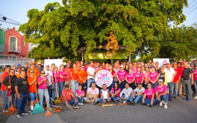 REBASA VDEA META DE REALIZAR MACRO BRIGADAS DE LIMPIEZA