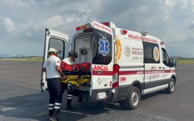 CONCLUYE RESCATE EN BARRANCO DE EL MIXCUATE; SENDERISTA FUE TRASLADADO EN HELICÓPTERO, PARA SU ATENCIÓN ESPECIALIZADA EN HOSPITAL