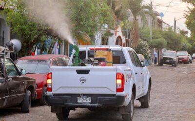 SALUD COLIMA REFUERZA LA FUMIGACIÓN EN LOS CUATRO MUNICIPIOS MÁS GRANDES