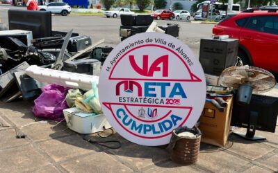 ‎RECOLECTA VDEA CON RECICLÓN 13.6 ‎TONS. DE ELECTRÓNICOS EN 2025 ‎