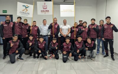 INCODE ABANDERA A DELEGACIÓN DE COLIMA QUE PARTICIPARÁ EN LOS JUEGOS NACIONALES POPULARES 2025