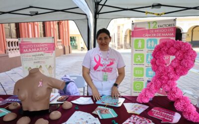 PROMUEVE SALUD COLIMA LA DETECCIÓN OPORTUNA DEL CÁNCER DE MAMA