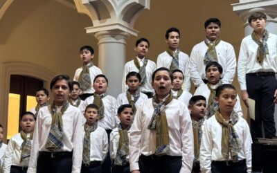 NIÑOS CANTORES DE LA UDEC OFRECIERON EL RECITAL “LEYENDA Y CANTOS”, EN LA PINACOTECA UNIVERSITARIA