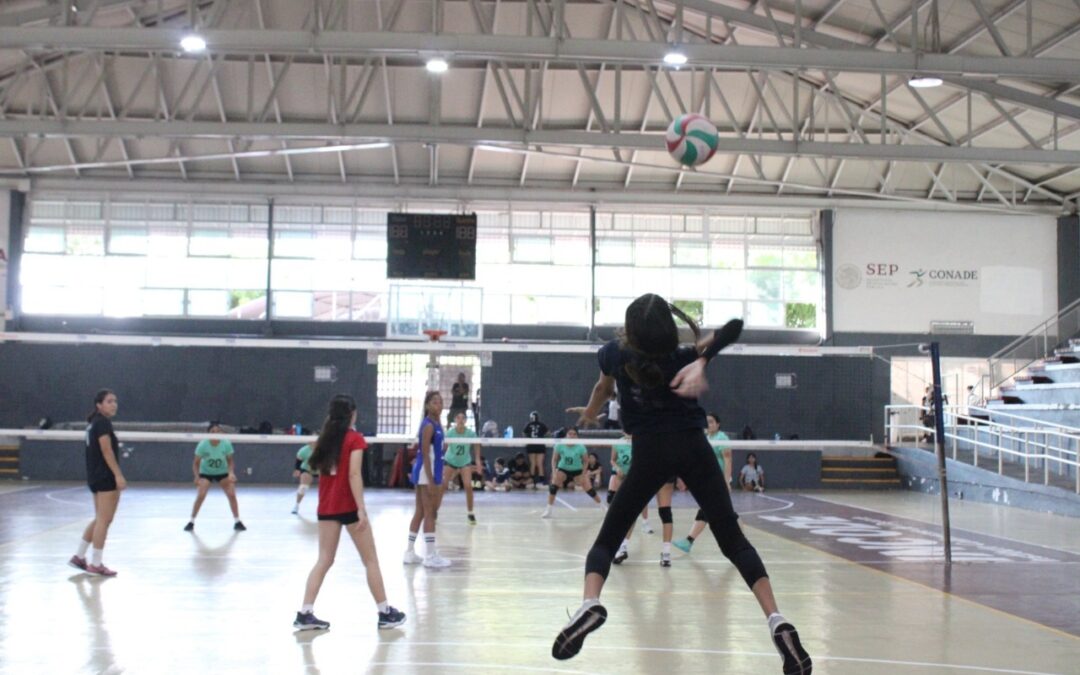 REALIZAN ENCUENTRO DE VOLEIBOL, EN LA JORNADA NACIONAL POR LA PAZ Y CONTRA LAS ADICCIONES
