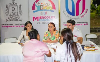 EN 2025, VILLA DE ÁLVAREZ HA CELEBRADO 20 MIÉRCOLES CIUDADANOS