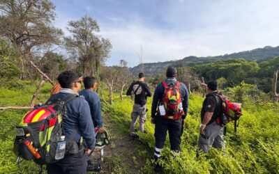 SE SUMA UEPC A LA BÚSQUEDA DE UN HOMBRE DESAPARECIDO EN LA CAJA, COMALA