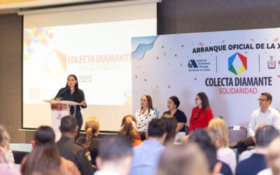 GOBERNADORA ENCABEZA INICIO DE COLECTA ‘DIAMANTE DE LA SOLIDARIDAD 2025’