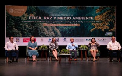 INAUGURA INDIRA VIZCAÍNO CONGRESO INTERNACIONAL SOBRE ÉTICA, PAZ Y MEDIO AMBIENTE