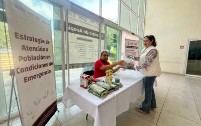 GOBIERNO DEL ESTADO ABRE CENTROS DE ACOPIO A TRAVÉS DEL DIF ESTATAL