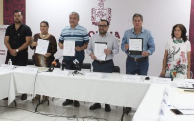 SIGNAN CONVENIO GOBIERNO DEL ESTADO Y COLEGIO DE NOTARIOS PARA DAR CERTIDUMBRE AL CAMPO
