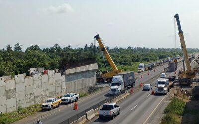 CONCLUYEN TRABAJOS DEL PUENTE ARMERÍA II, TRANSITO CONTINÚA CON NORMALIDAD EN AUTOPISTA COLIMA-MANZANILLO