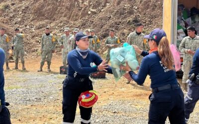 CONTINÚA LABOR DE AYUDA Y APOYO DE UEPC COLIMA EN ZONAS AFECTADAS DE HIDALGO