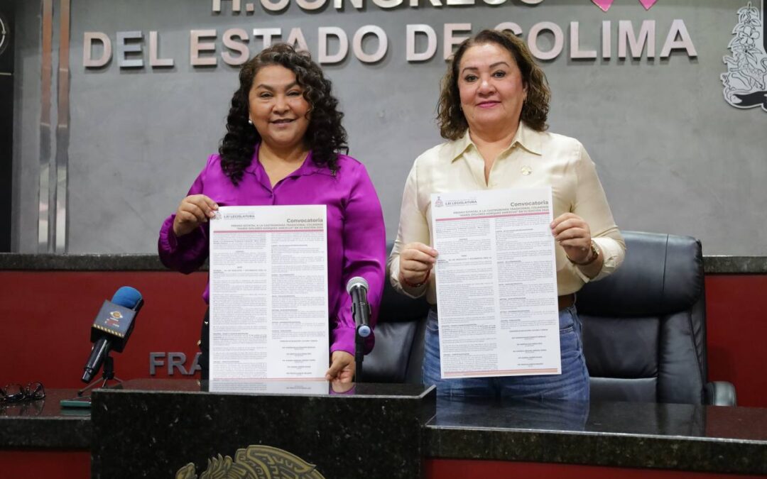 ANUNCIAN EDICIÓN 2025 DEL PREMIO ESTATAL A LA GASTRONOMÍA TRADICIONAL COLIMENSE ‘MARÍA DOLORES MÁRQUEZ AMEZCUA’