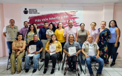 IEEA ENTREGA CERTIFICADOS DE EDUCACIÓN BÁSICA, GARANTIZANDO DERECHO A LA EDUCACIÓN A JÓVENES Y ADULTOS