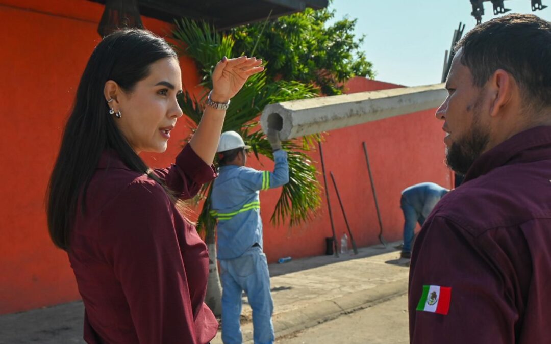 ROSI BAYARDO: POR PRIMERA VEZ LA CALLE DEL MAR EN LAS BRISAS, TENDRÁ ALUMBRADO PÚBLICO