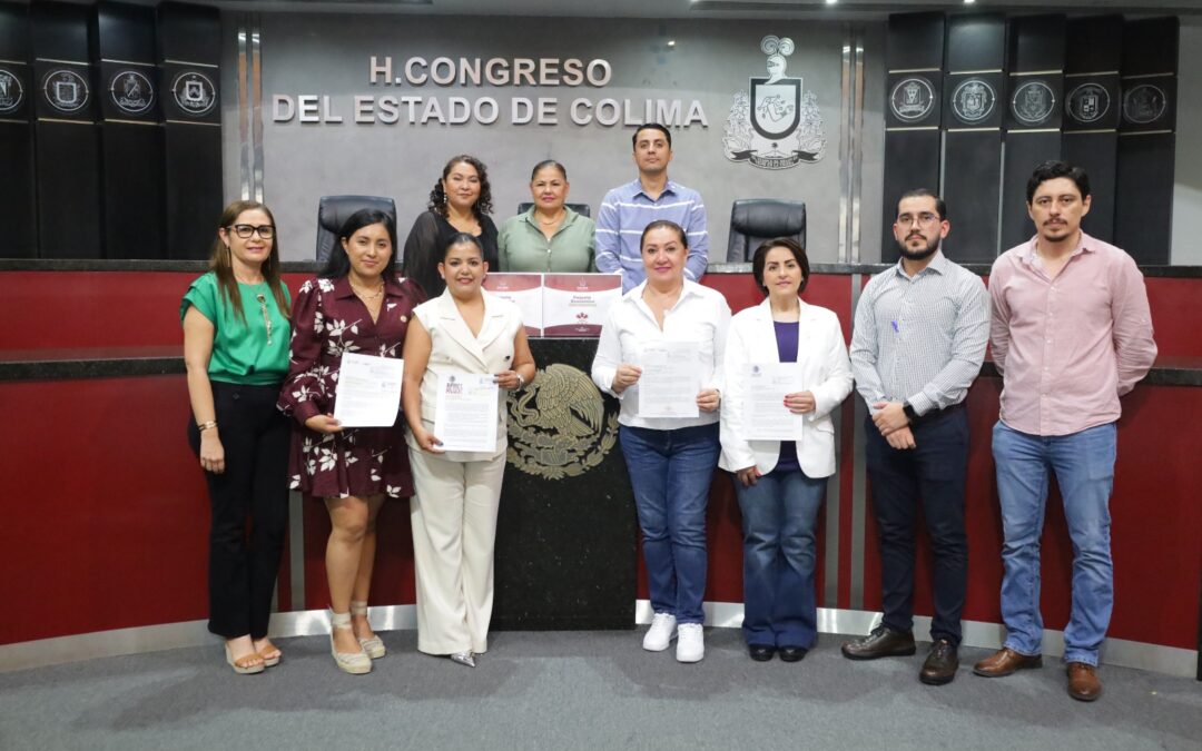 RECIBE CONGRESO DEL ESTADO DE COLIMA EL PAQUETE ECONÓMICO 2026