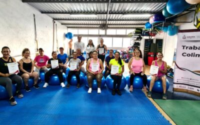 GOBIERNO DEL ESTADO DE COLIMA CAPACITA EN FITBALL, PARA IMPULSAR PROFESIONALIZACIÓN Y AUTOEMPLEO