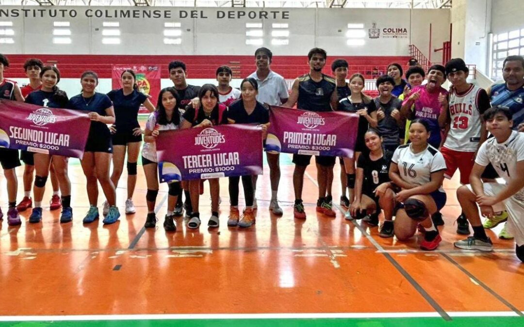 EXITOSO TORNEO DE VOLEIBOL ‘PREPA JUVENTUDES 2025’; PARTICIPARON 18 EQUIPOS