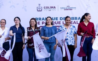 INDIRA VIZCAÍNO PONE EN MARCHA CONSTRUCCIÓN DE PARQUE LINEAL EN COLONIA SANTA AMALIA Y SUPERVISA AVANCES EN CASA DE DÍA
