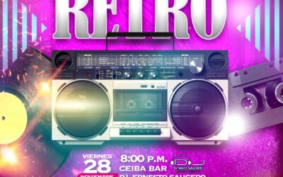 ORGANIZAN VDEA Y CEIBA BAR NOCHE RETRO CON CAUSA