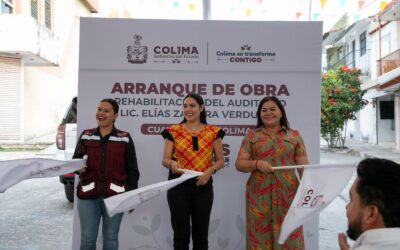 INDIRA VIZCAÍNO INICIA REHABILITACIÓN DE AUDITORIO MUNICIPAL DE CUAUHTÉMOC; TENÍA 10 AÑOS EN ABANDONO