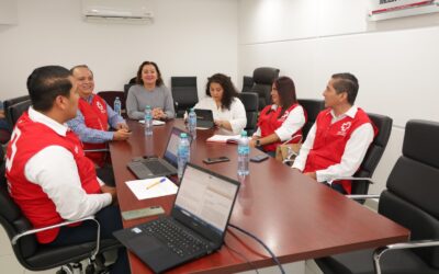 RECIBE COMISIÓN DE PRESUPUESTO DEL CONGRESO A INTEGRANTES DEL IEE, TRIBUNAL ELECTORAL Y CRUZ ROJA