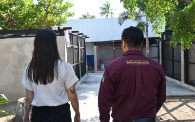 ROSI BAYARDO DIGNIFICARÁ ESPACIOS PARA LA POLICÍA MUNICIPAL; SUPERVISA AVANCES DE OBRA