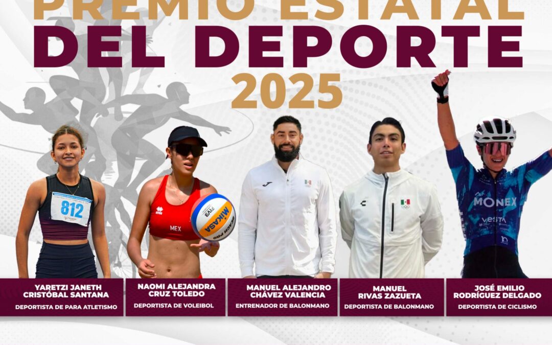 SE REPROGRAMA LA CEREMONIA DE ENTREGA DEL PREMIO ESTATAL DEL DEPORTE