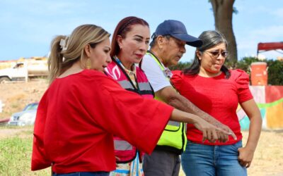 TIENE OBRA DEL COLECTOR PLUVIAL  ‎EN LINDAVISTA II AVANCE DEL 25%
