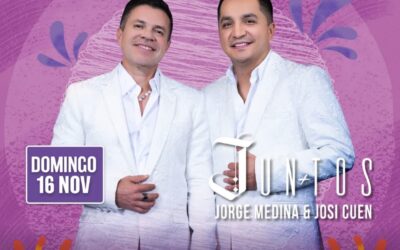 ESTE DOMINGO, JUNTOS: JORGE MEDINA Y JOSI CUEN EN EL 5° CONCIERTO GRATUITO QUE OFRECE GOBIERNO DEL ESTADO EN LA FERIA DE COLIMA