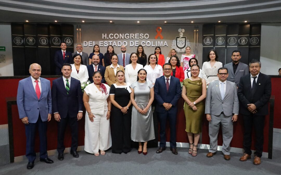 RECIBE LXI LEGISLATURA DE COLIMA, EL CUARTO INFORME DE INDIRA VIZCAÍNO