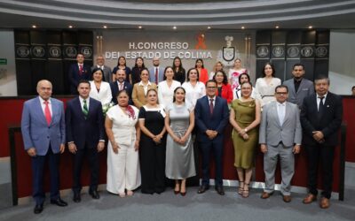 RECIBE LXI LEGISLATURA DE COLIMA, EL CUARTO INFORME DE INDIRA VIZCAÍNO