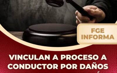 VINCULAN A PROCESO A CONDUCTOR POR DAÑOS CULPOSOS EN TECOMÁN
