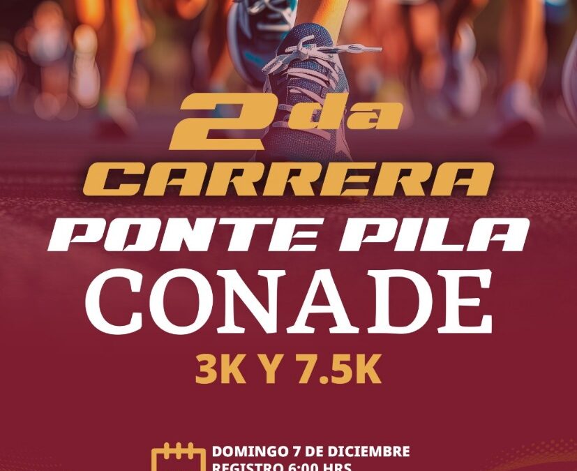 INCODE INVITA A LA 2ª CARRERA ‘PONTE PILA’ EL 7 DE DICIEMBRE EN LA CAMPANA